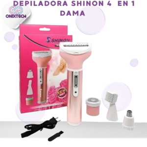 Depiladora recargable 4 en 1 para mujer