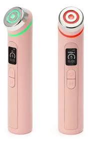 Masajeador facial 6 en 1 con frío, calor y luz LED